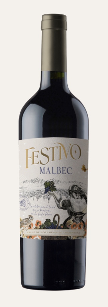 DOMAINE MONTEVIEJO - FESTIVO MALBEC - 0,75. 2022